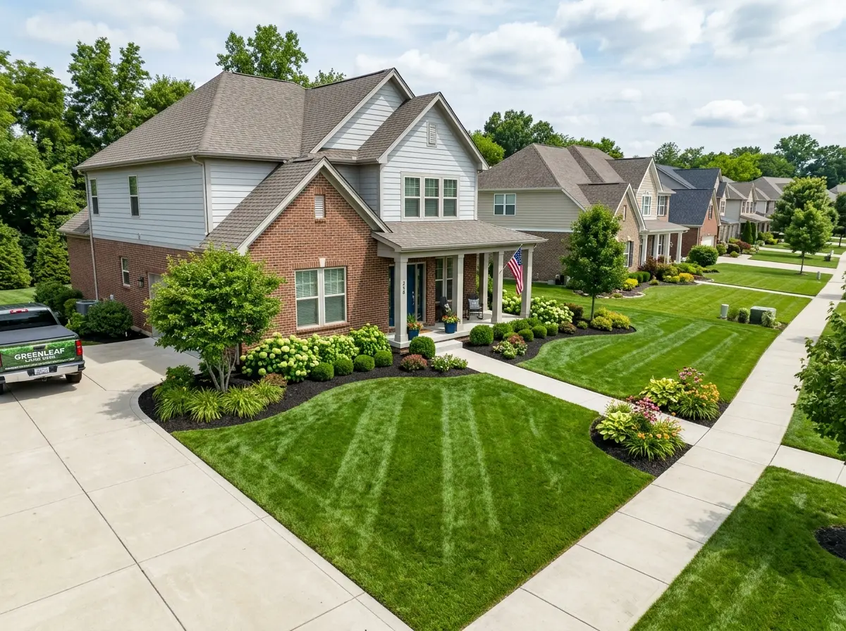 Completed roofing project